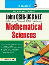 RGupta Ramesh Joint CSIR UGC-NET Mathematical Sciences (Part-B & C) Exam Guide English Medium